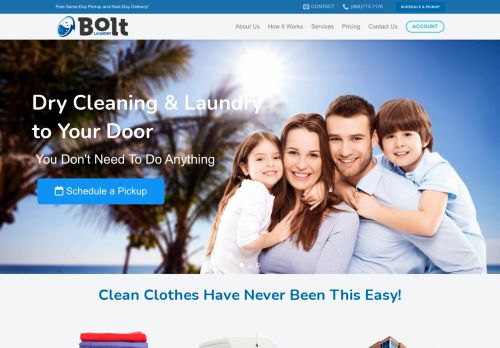 Our Services - Bolt Laundry Service®