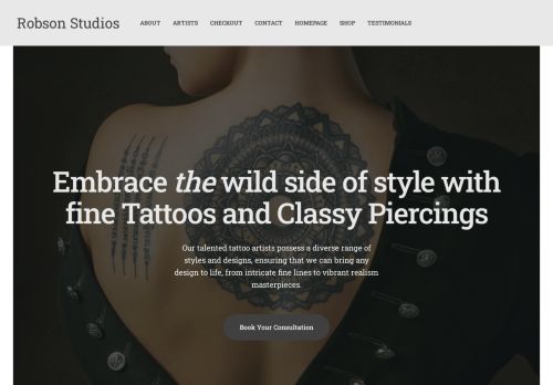 Robson Piercing & Tattoo Studio
