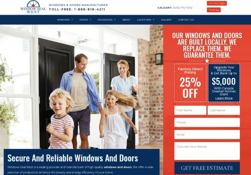 Window Seal West, Window Replacement Calgary