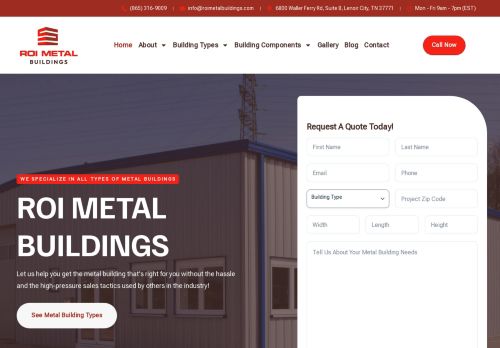 roimetalbuildings.com
