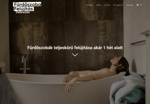 Fürdőszoba felújítás Debrecen