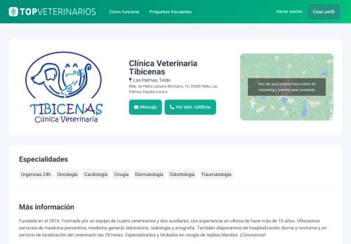 topveterinarios.com/clinica-veterinaria-tibicenas/