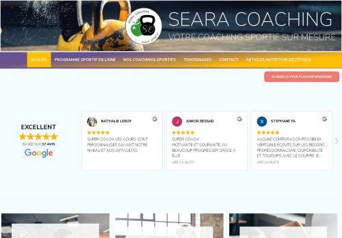 SEARA COACHING - Stéphanie Coach sportif Castanet-Tolosan, Balma & Toulouse - Plan alimentaire et