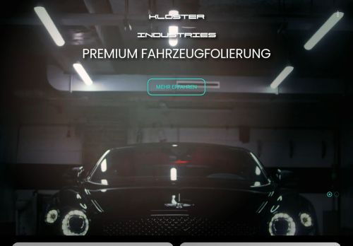 KLOSTER INDUSTRIES - Fahrzeugfolierung / Car Wrapping — Meister Betrieb
