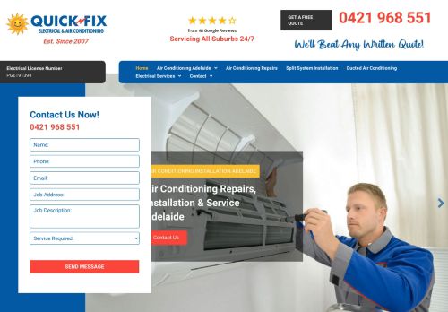 Quickfix Electrical Reviews 2026 | Trustindex.io - Trustindex.io