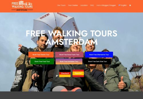 Free walking tour Amsterdam