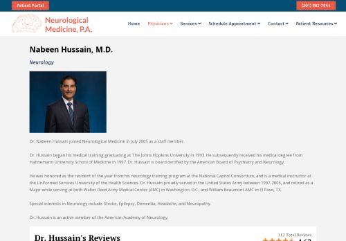 Dr. Nabeen Hussain, M.D.