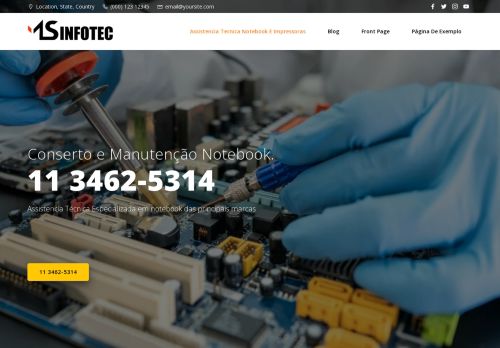 MsInfotec Assistência Técnica Notebook e Impressora Epson