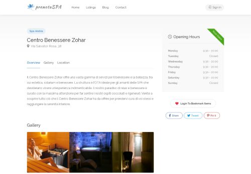 Centro Benessere Zohar