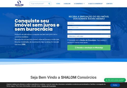 www.shalomconsorcios.com.br