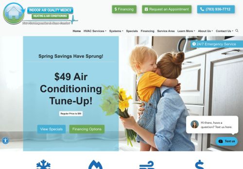 Furnace Repair Woodbridge, VA | Complete Heating Services | Indoor Air  Quality Medics Heating u0026 Air Conditioning