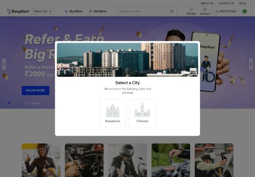 BeepKart - (Kormangala Hub) Buy & Sell Second Hand Bikes