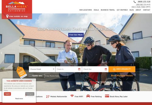 Bella Vista Accommodation Nationwide
