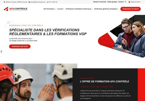 Afa Controle Formation Vgp