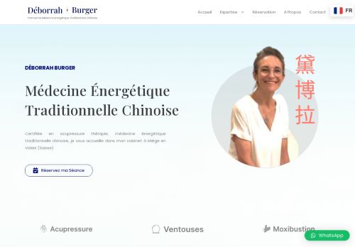 Déborrah Burger, Praticien Acupressure Thérapie