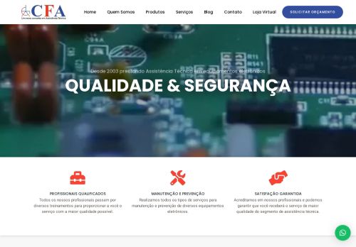 CFA Equipamentos Eletrônicos Ltda - Me