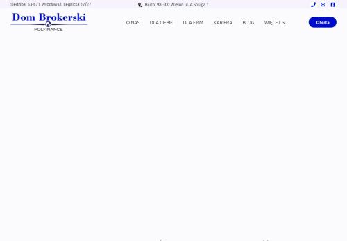 DOM BROKERSKI POLFINANCE SPÓŁKA Z O.O.