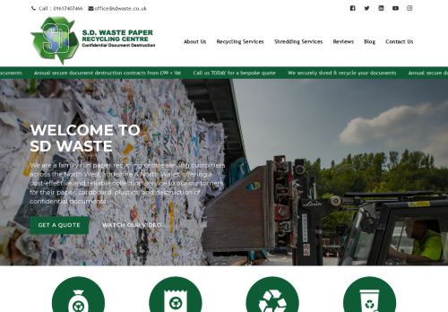 SD Waste Paper Recycling Centre