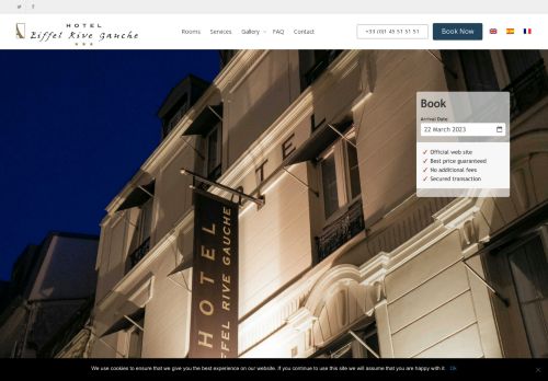 Hotel Eiffel Rive Gauche