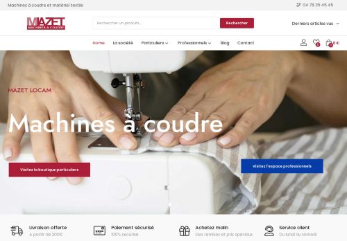 Mazet Machines à Coudre