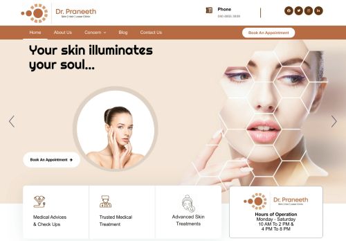 Dr.Praneeth Skin.Hair.Laser Clinic