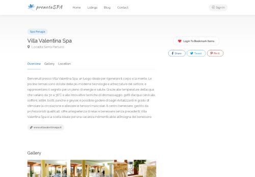 Villa Valentina Spa