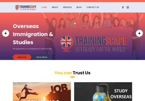 TrainingScape Overseas Consultancy, English Training. IELTS, OET