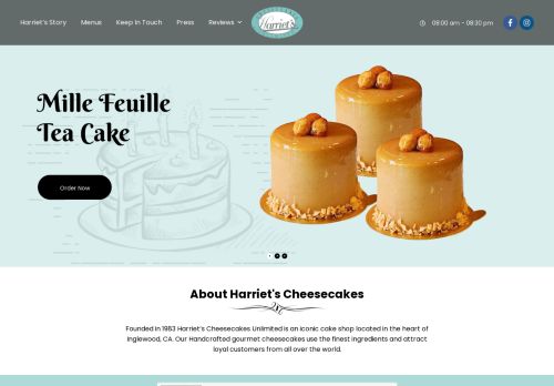 Harriets Cheesecakes Unlimited