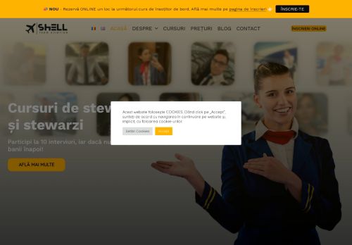 Shell Team Aviation - Cursuri însoțitori de bord