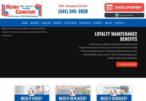 Home Comfort Heating and Air Conditioning Inc