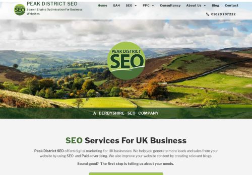 Peak District SEO