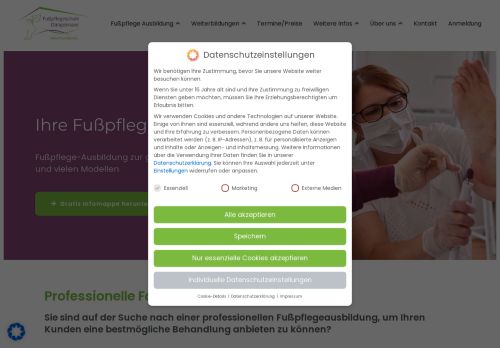 www.fusspflegeschule-dangelmaier.de