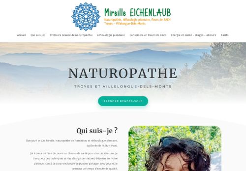 Mireille Eichenlaub Naturopathie - Réflexologie plantaire - conseils personnalisés en nutrition -