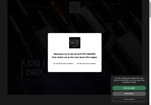Vente de Cigarette électronique, e-liquide & CBD à Chuzelles