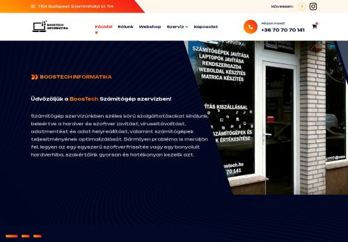 BoosTech Informatika és Számítógép Szerviz