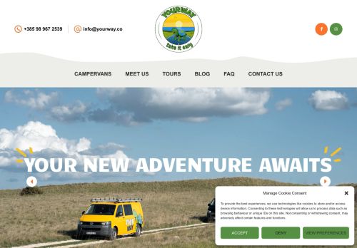 YourWay - Campervan rental Croatia