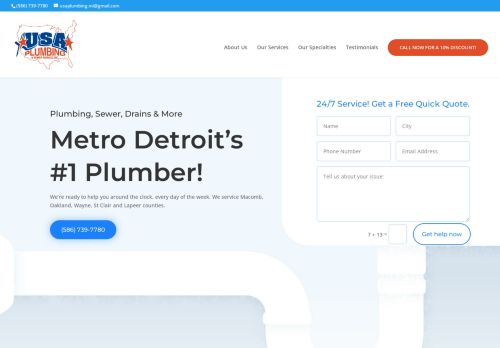 USA Plumbing & Sewer Service