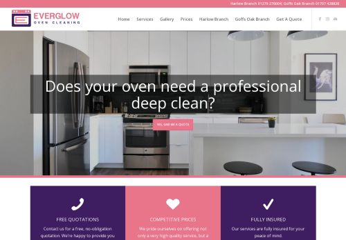 Everglow Oven Cleaning