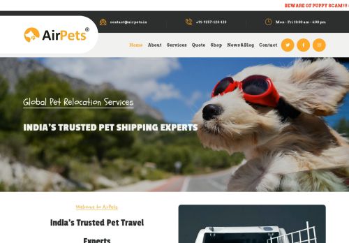 AirPets Relocation Services Pvt Ltd