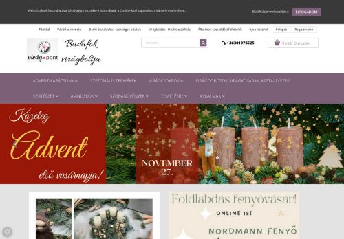 www.budafokvirag.hu