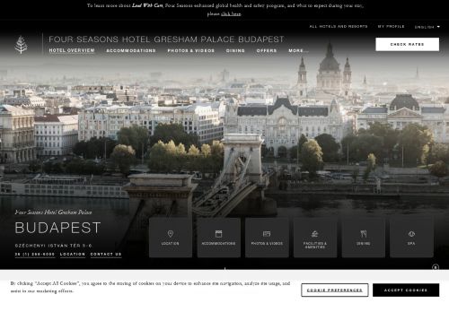 Four Seasons Hotel Gresham Palace Budapest