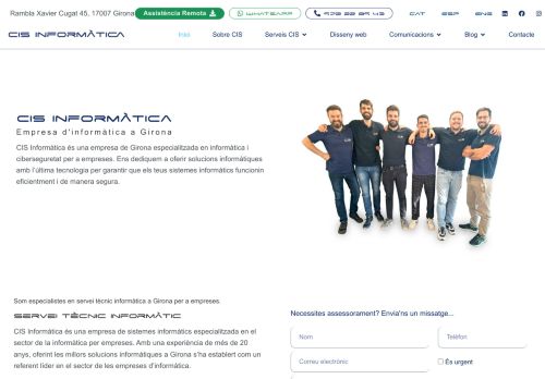 CIS Informàtica | Consultoria IT | Manteniment informàtic Girona