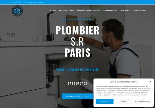 PLOMBIER S.R PARIS