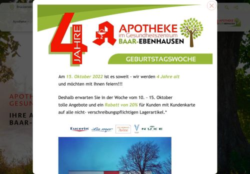 Apotheke im Gesundheits­zentrum, Baar-Ebenhausen