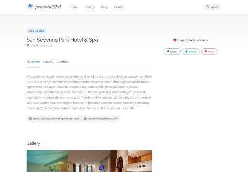 San Severino Park Hotel & Spa