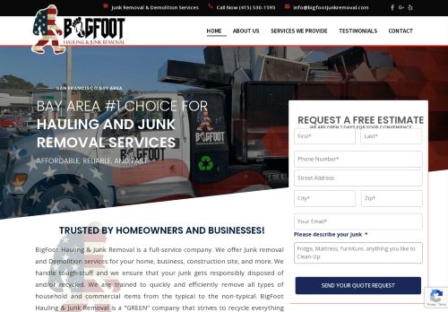 Bigfoot Hauling & Junk Removal