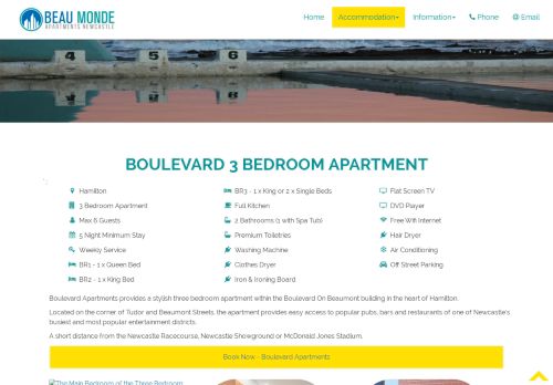 Beau Monde Apartments Newcastle - Boulevard Apartments