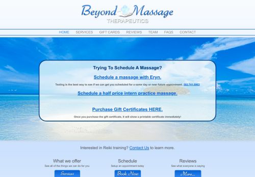 Beyond Massage - Massage Therapeutics