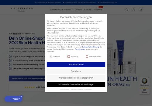 Shop | Dr. med. Niels Freitag
