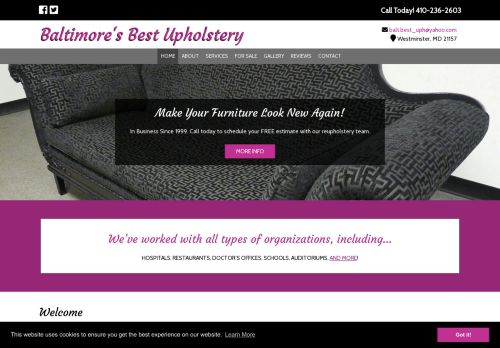 Baltimores Best Upholstery